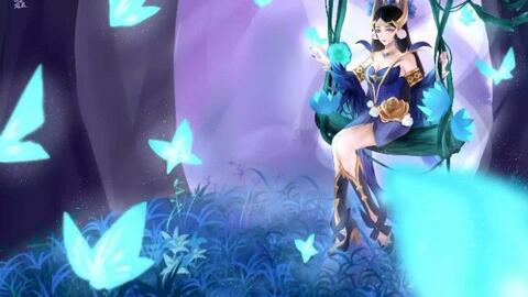 王者荣耀声优小雨趣味cos貂蝉仲夏夜之梦，秋千上的创意演绎与游戏动漫开发的无限可能